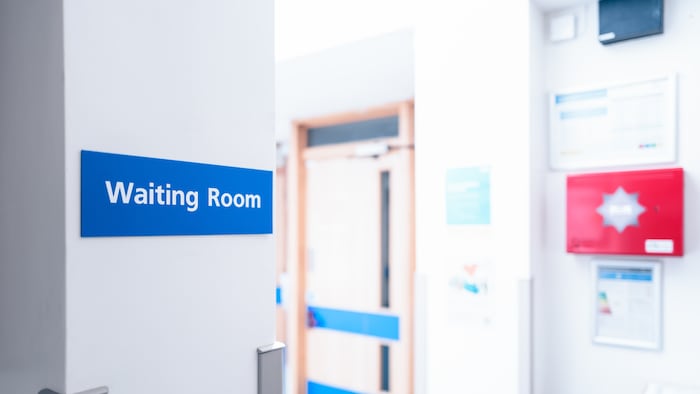 Doctor GP waiting room