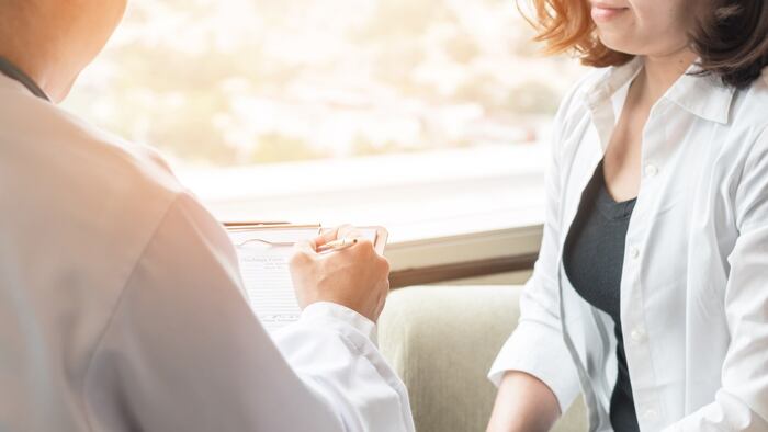 Woman health consultation