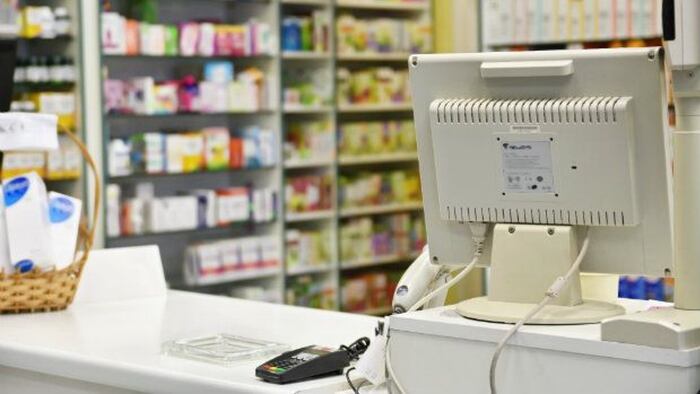 Pharmacy counter
