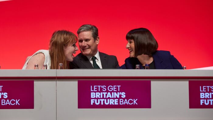 Keir Starmer Angela Rayner Rachel Reeves