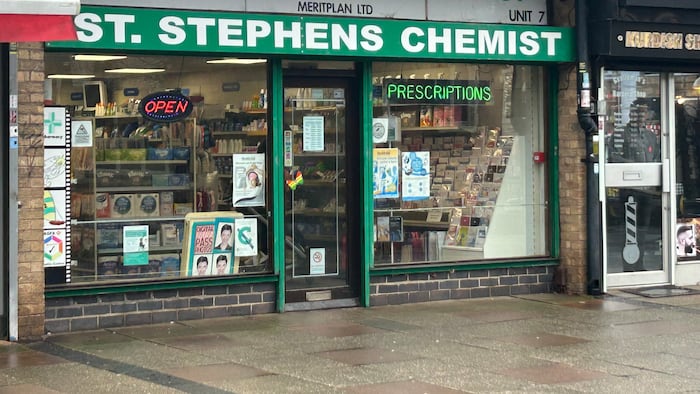 a pharmacy