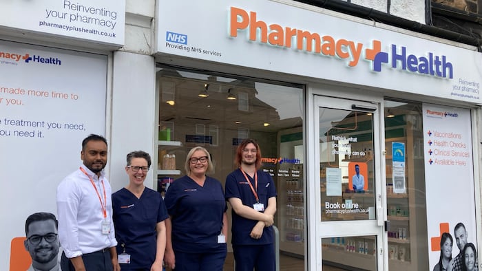 Hubrx Behind the counter: Pharmacy+Health, Harrogate