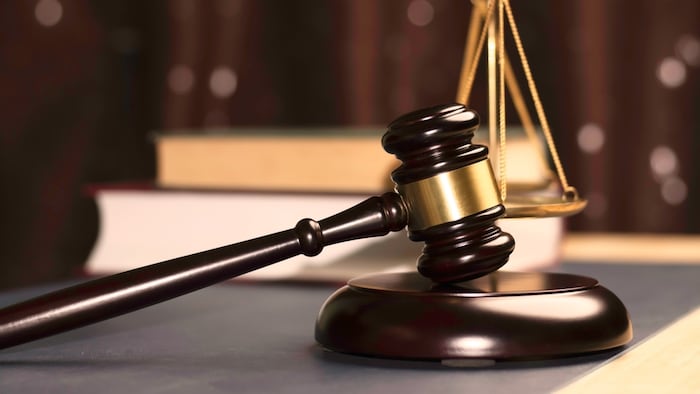 Gavel in courtroom