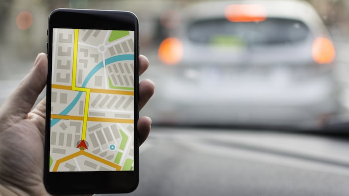 GPS navigation on phone