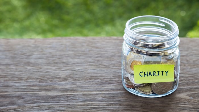 charity tin