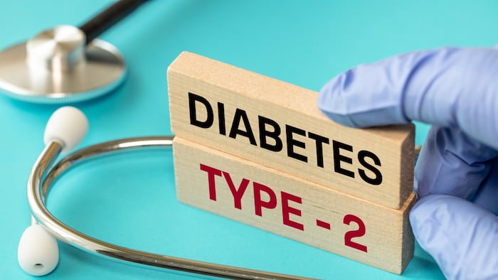 Diabetes Type 2 Written On Wooden Blocks
