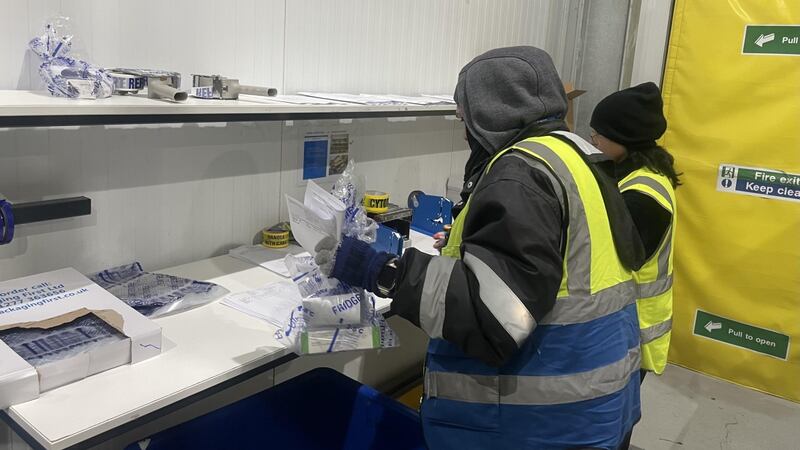 Cold room at AAH Ruislip