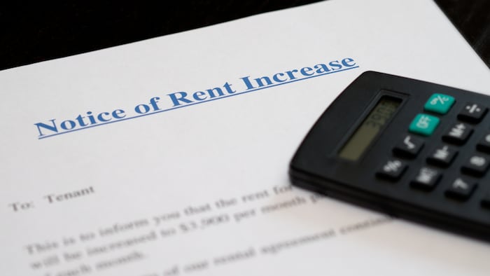 NHS rent increase contract