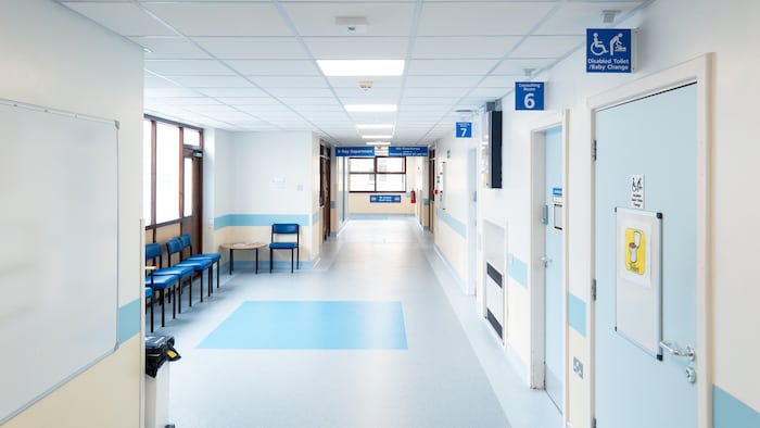 Hospital corridor