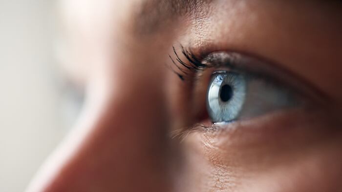 Woman's Eye Close Up