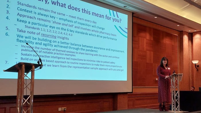 Claire Bryce-Smith at Avicenna conference