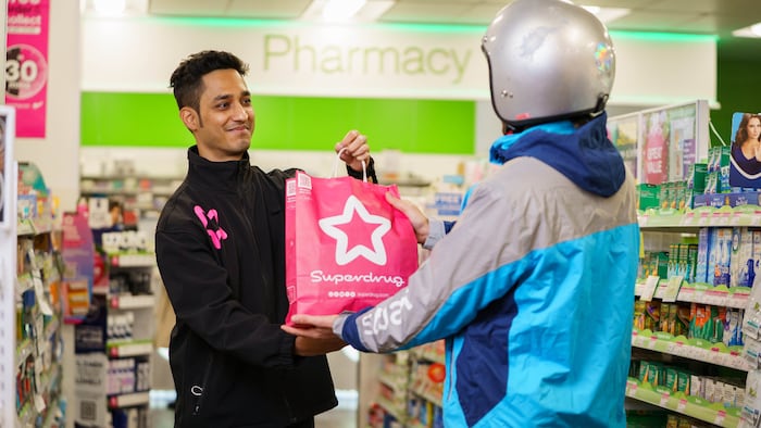 Superdrug delivery