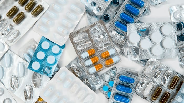 pills in packets