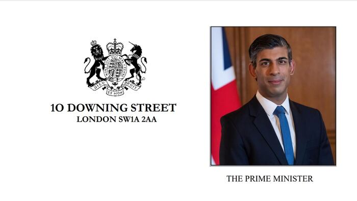 Rishi Sunak letter