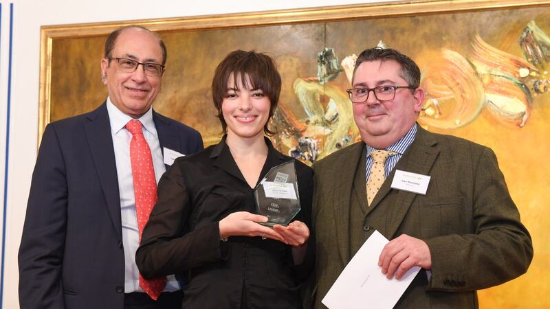C+D's digital reporter Eliza Loukou picked up an award for Newcomer of the Year